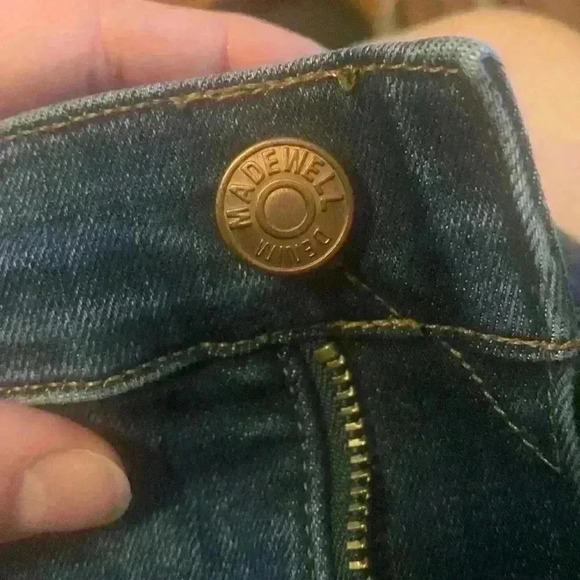 Madewell Womens 10” High-Rise Skinny Jean in Danny Wash size 28 - Picture 5 of 11